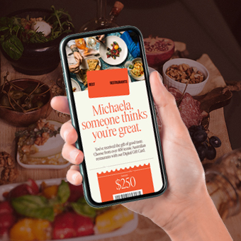 Digital Restaurants Gift Card