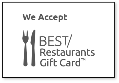 Best Restaurants Gift Card Badge