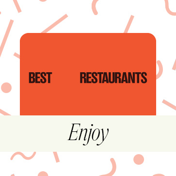 Best restaurants sales gift card