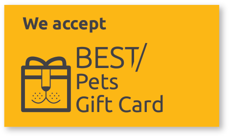Best Pets Gift Card Badge